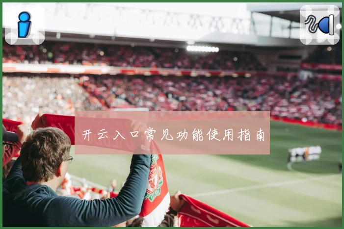 开云入口常见功能使用指南